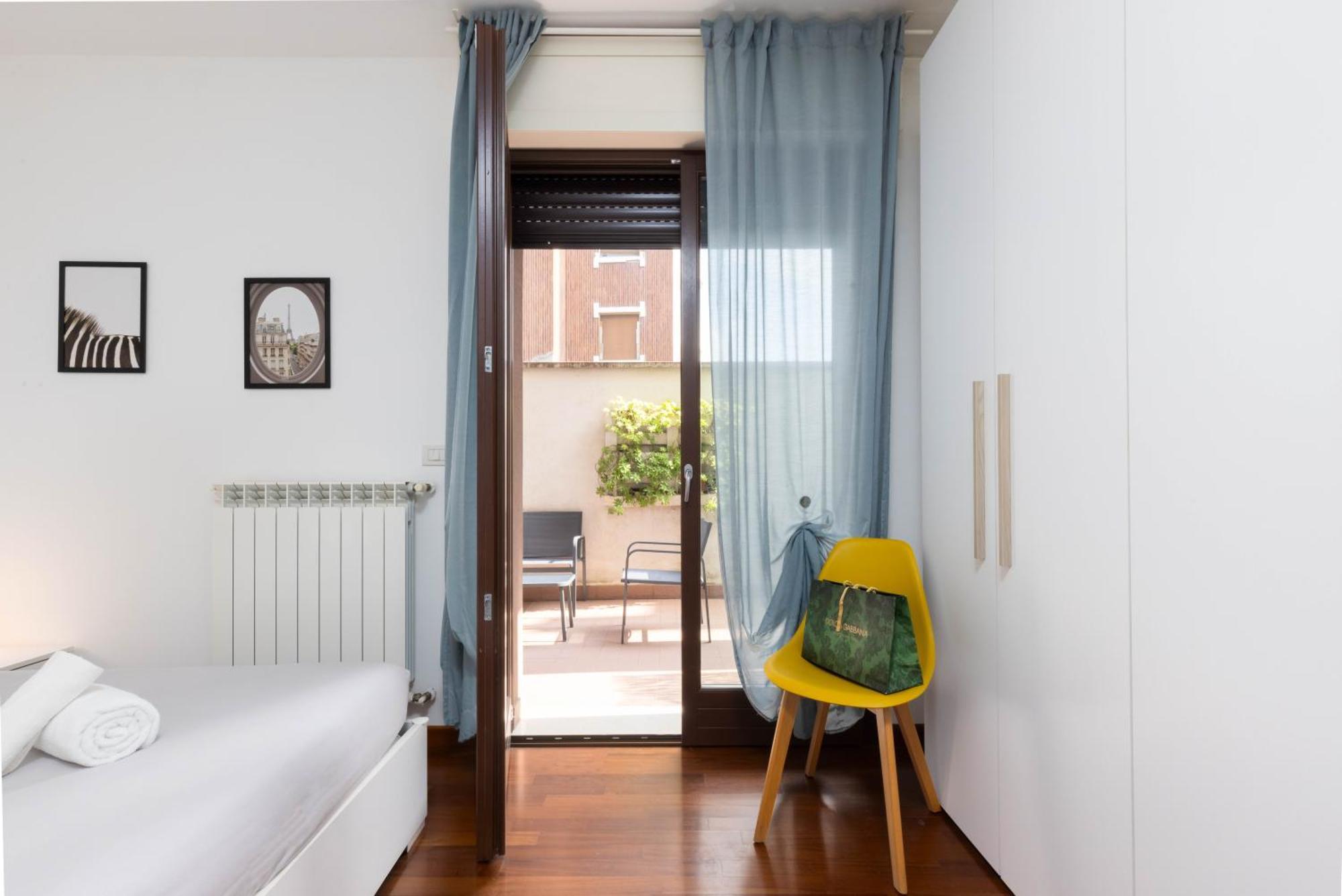 Terrace Milan Con Parcheggio Incluso Διαμέρισμα Εξωτερικό φωτογραφία