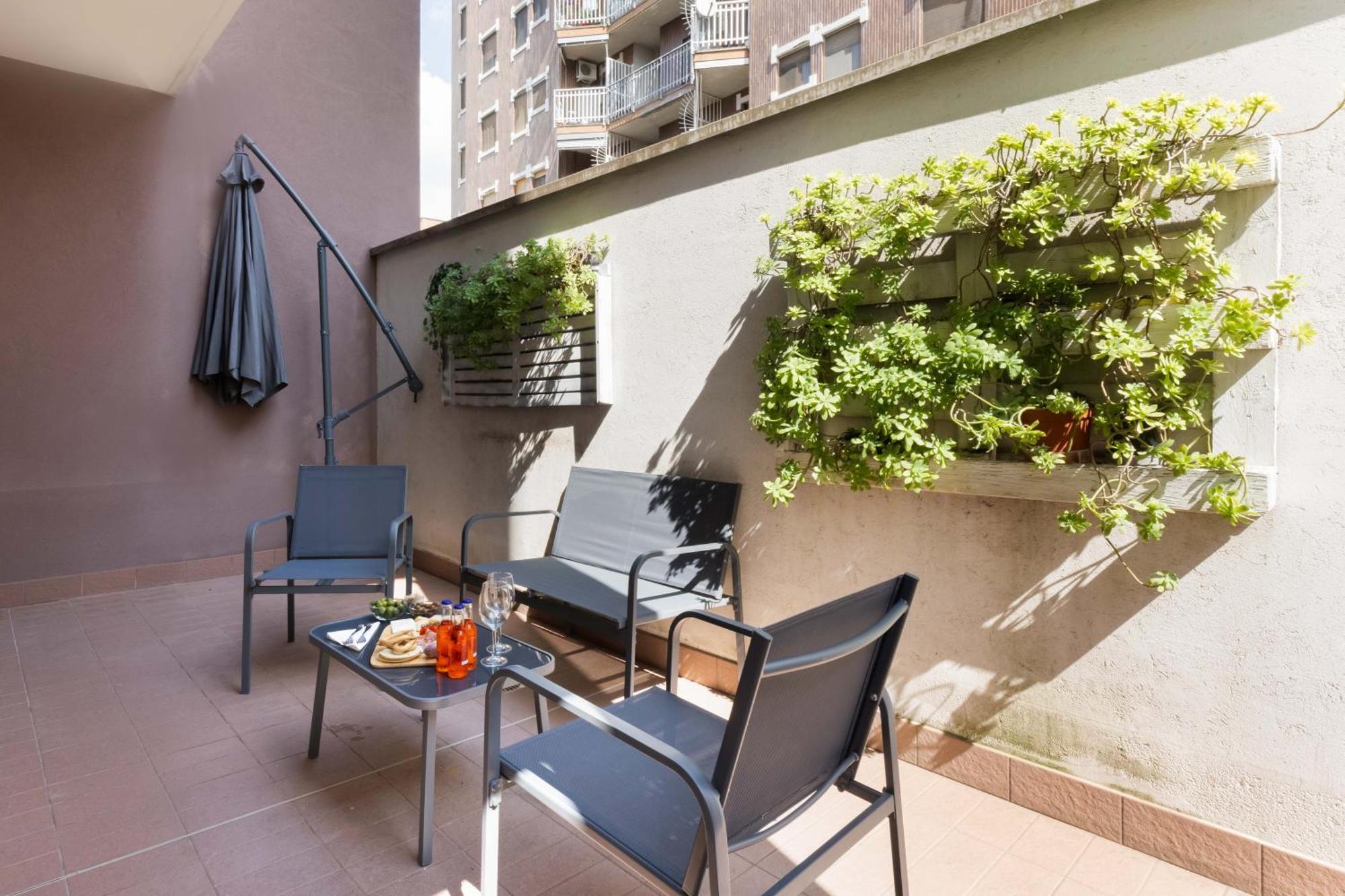 Terrace Milan Con Parcheggio Incluso Διαμέρισμα Εξωτερικό φωτογραφία
